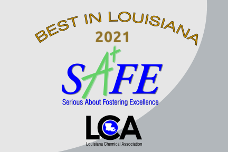 Best in Louisiana award flag